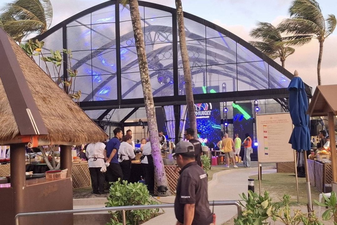 บรรยากาศงาน Full Moon Party at XANA Beach 2025 - Angsana Laguna Phuket