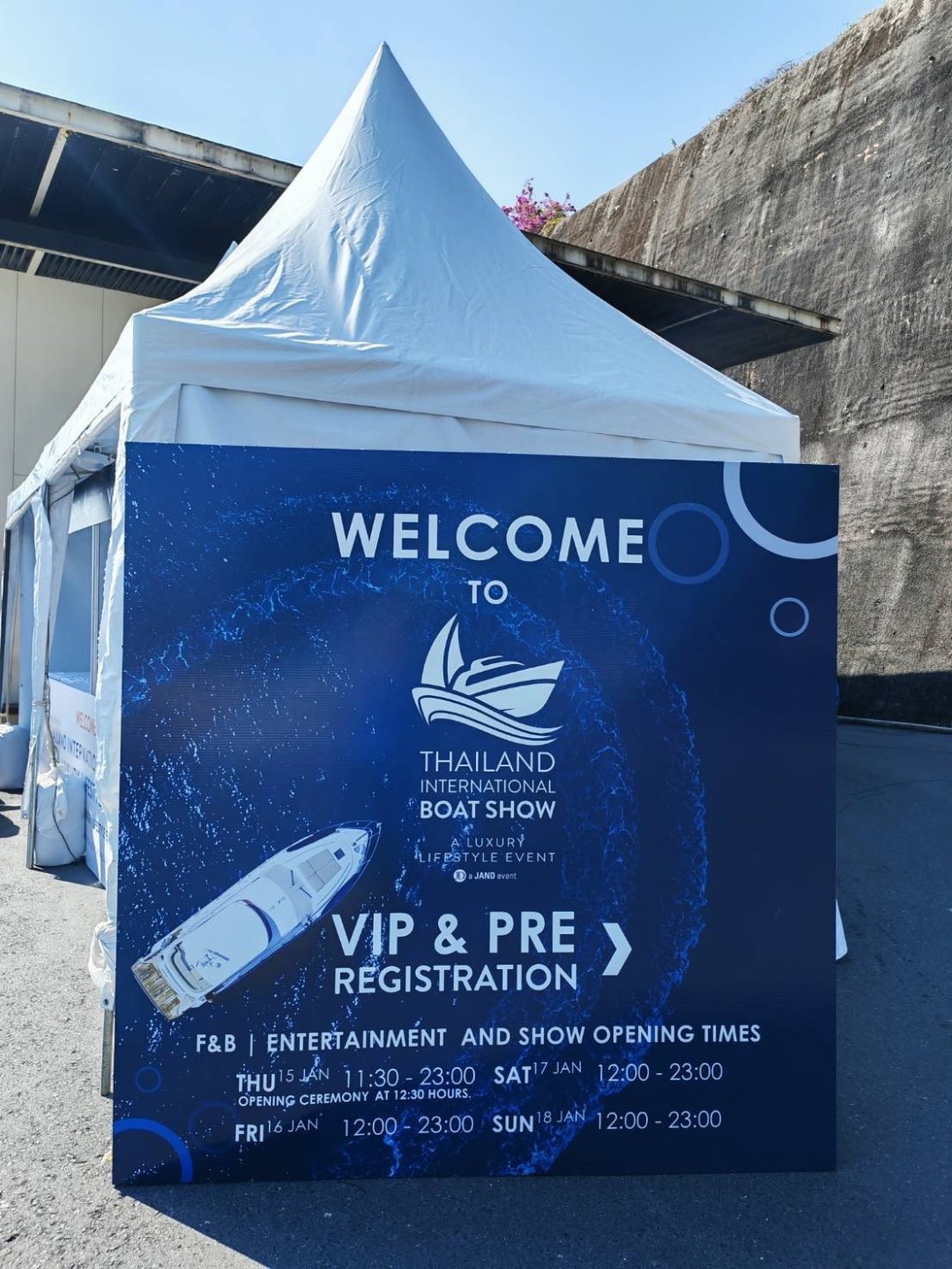 เช่าเครื่องปั่นไฟ Thailand International Boat Show 2026